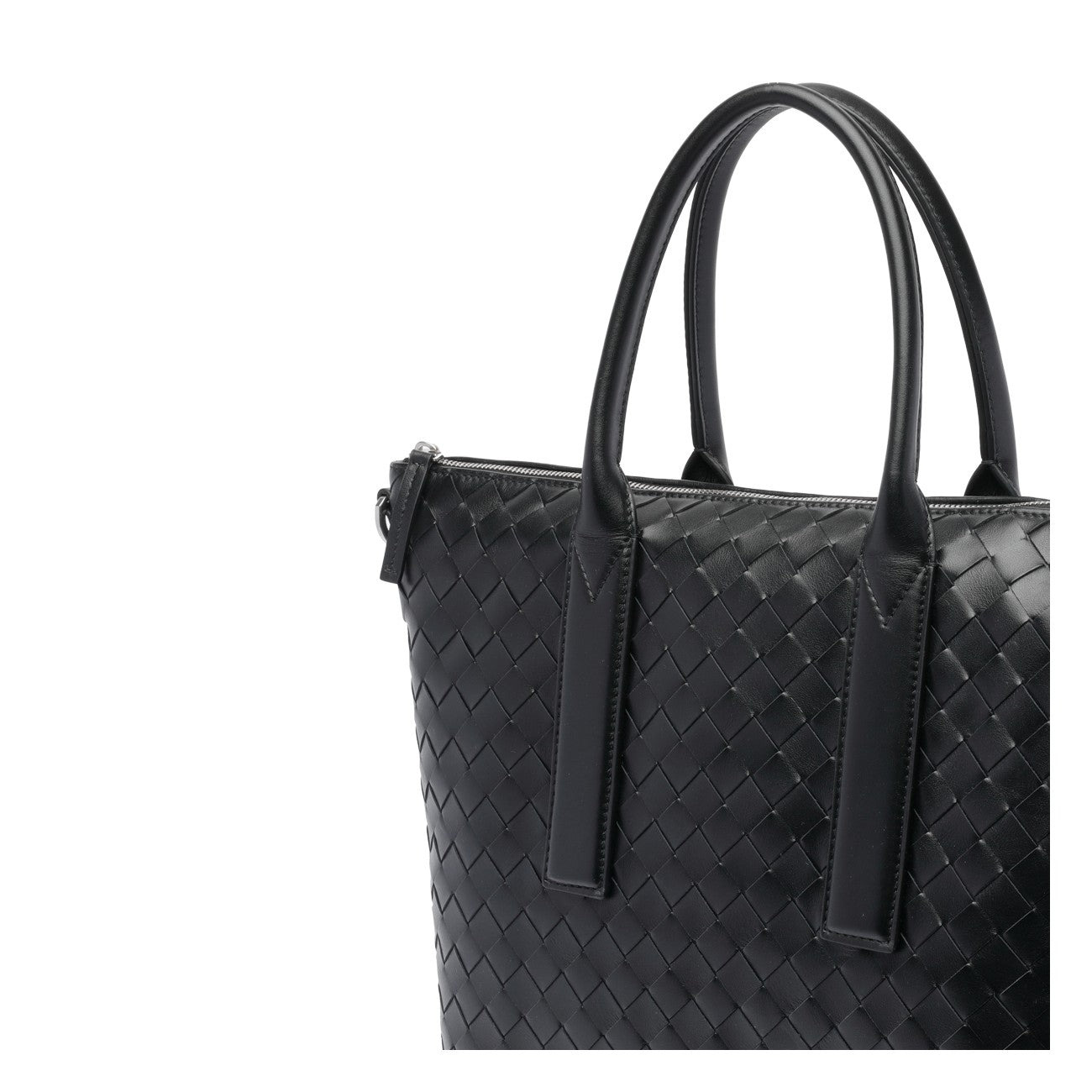 Bottega Veneta Men North-South Zipped Intrecciato Tote - 4