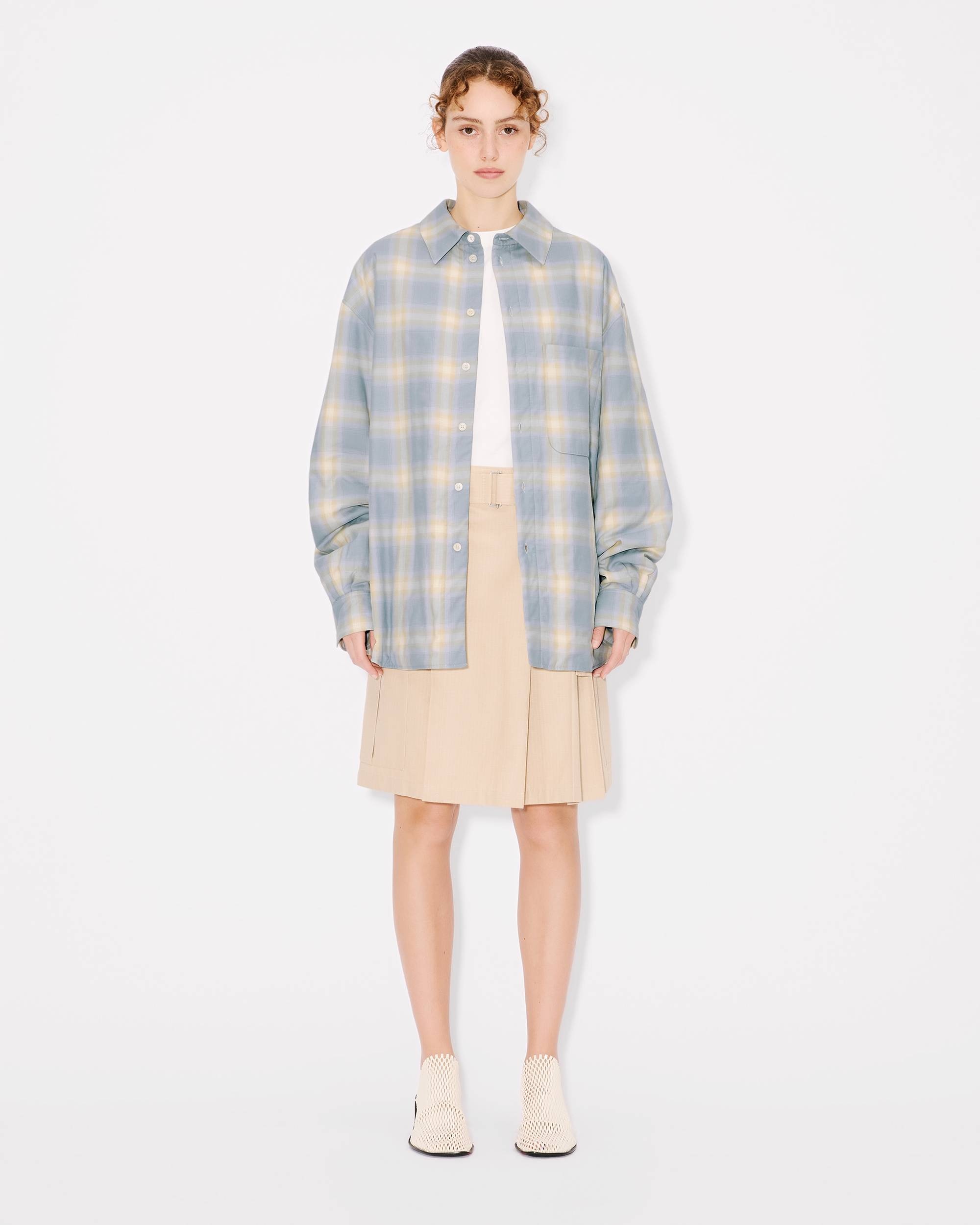 Genderless padded overshirt in cotton - 5