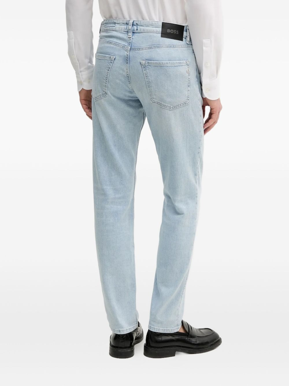 logo-plaque jeans - 2