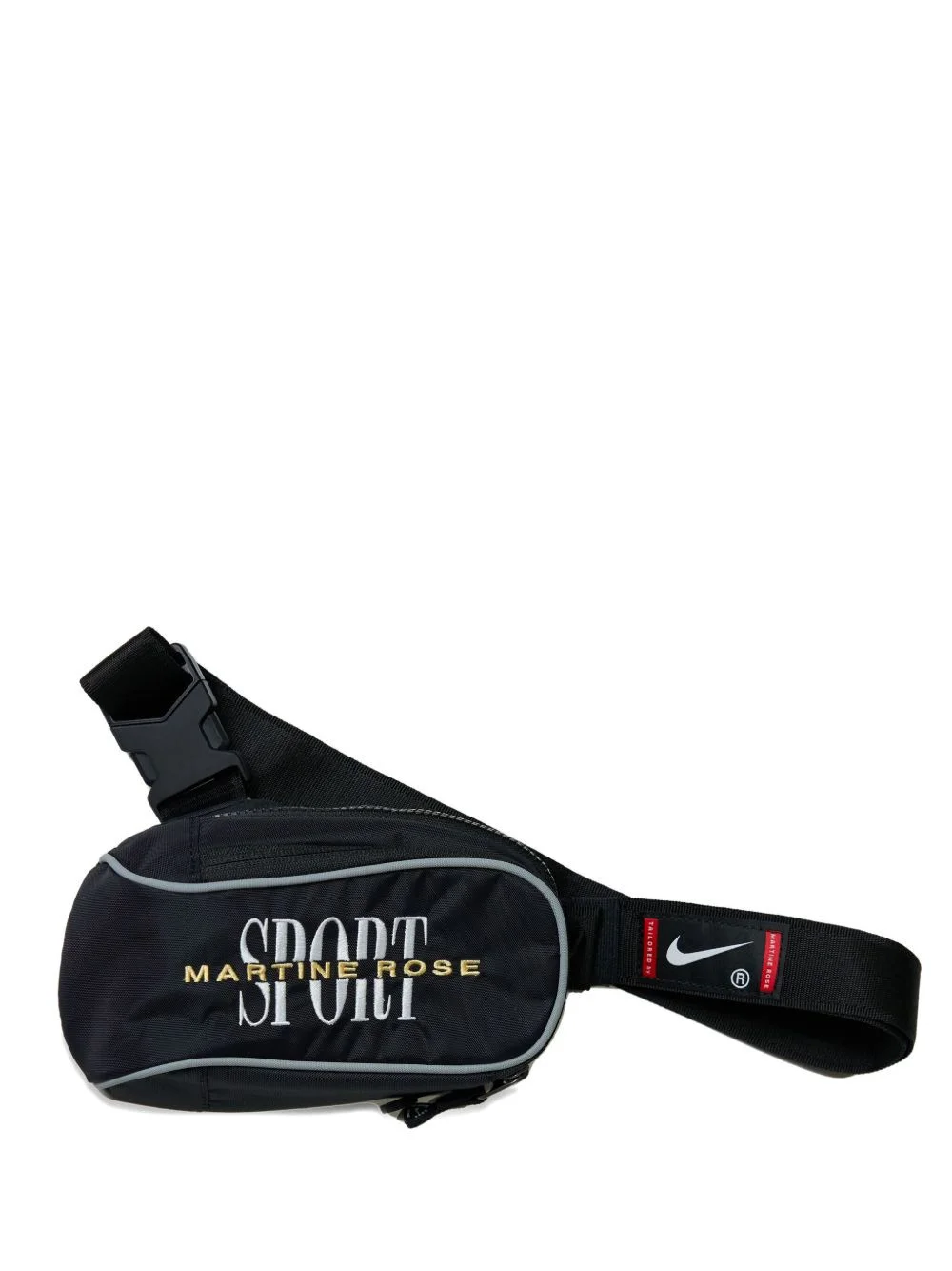 x Martine Rose zip shoulder bag - 1