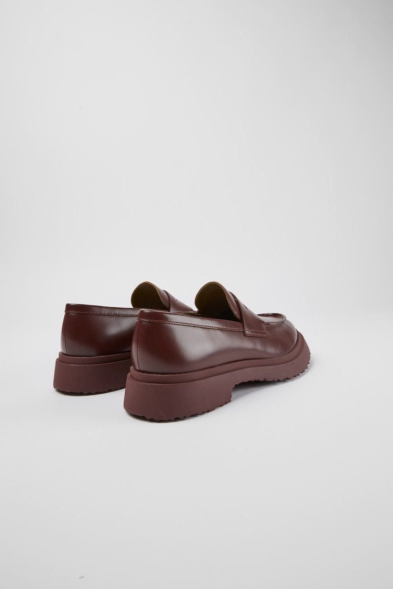 CAMPERLAB Burgundy leather loafers outlook