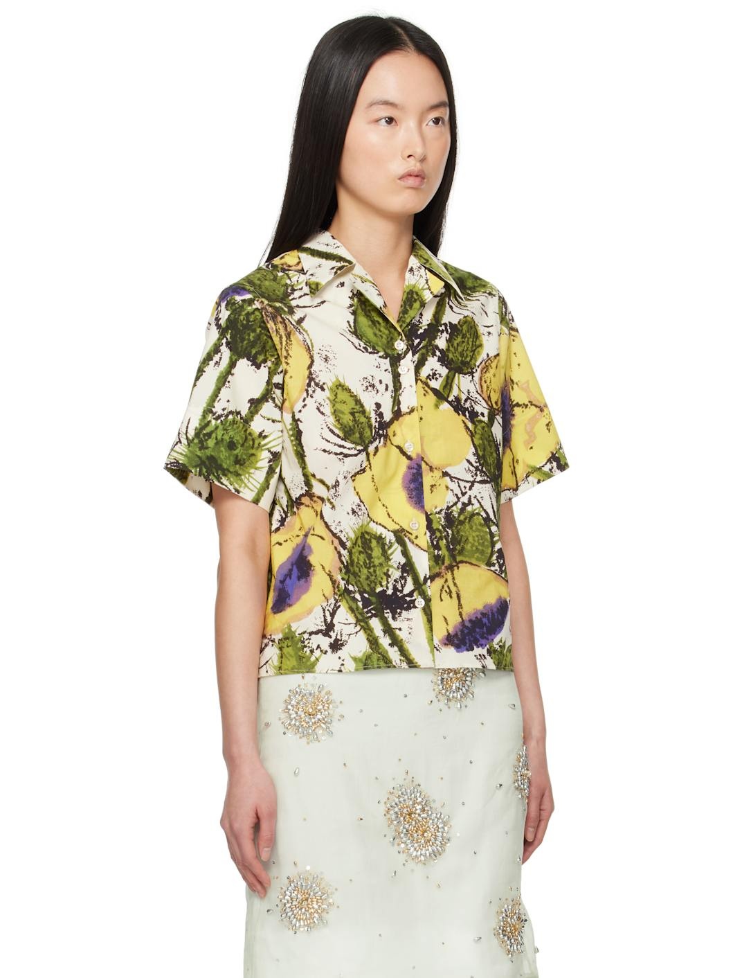 Mutlicolor Althea Pintuck Shirt - 2