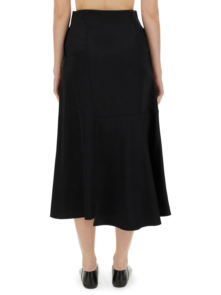 Jil Sander Women Flared Skirt - 3
