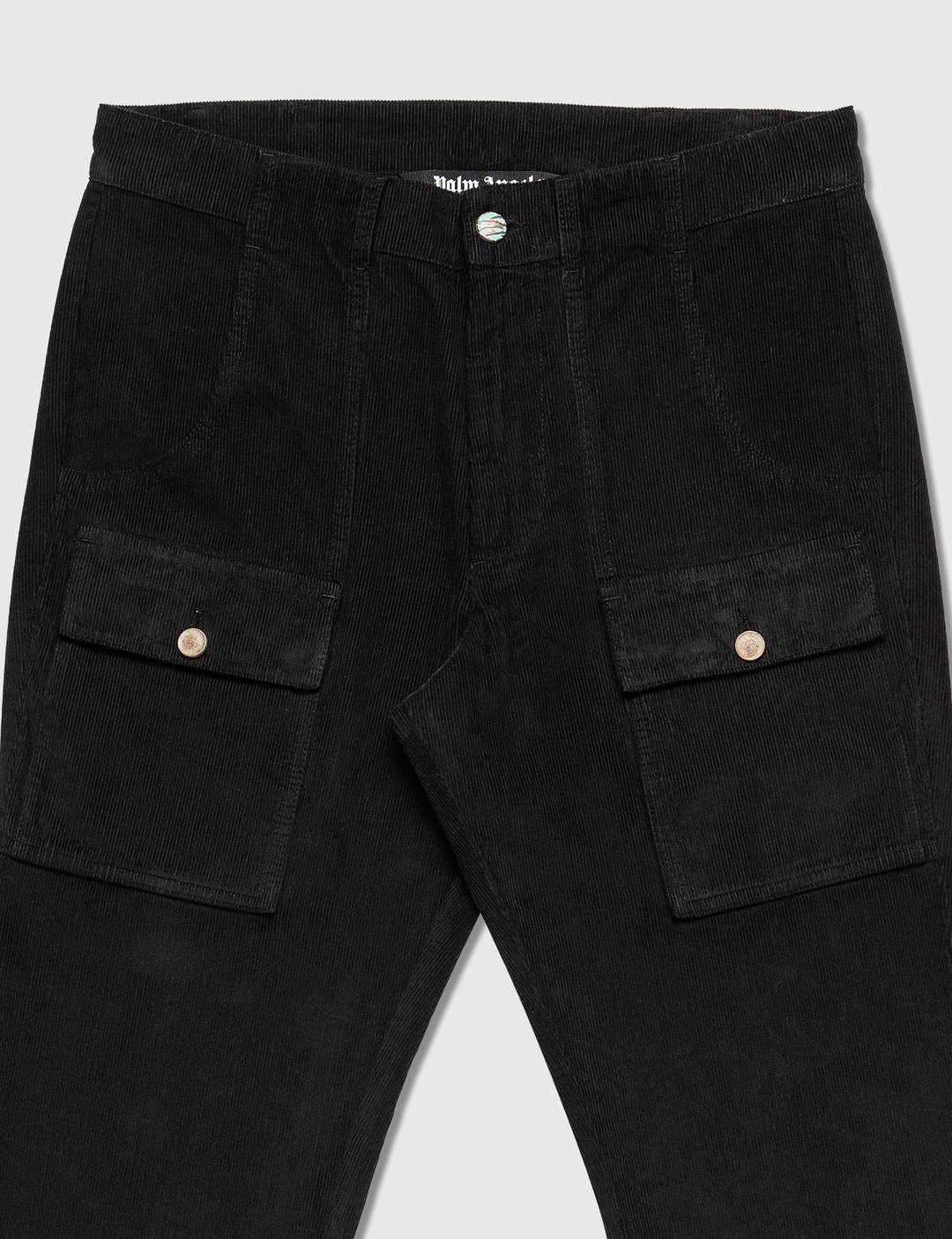 Corduroy Pockets Pants - 5