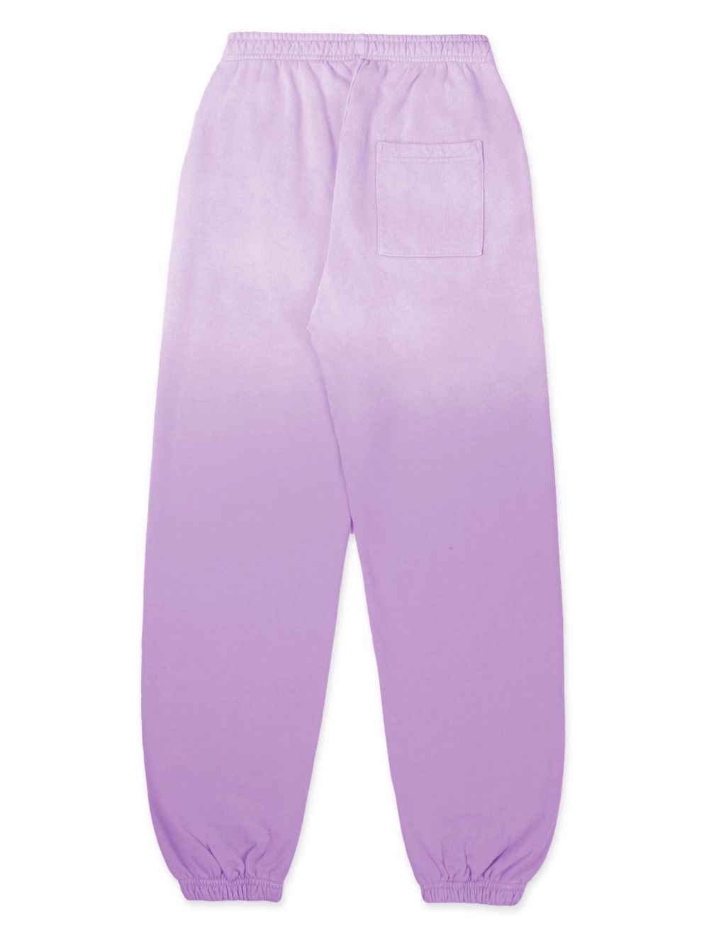 faded straight-leg track pants - 2