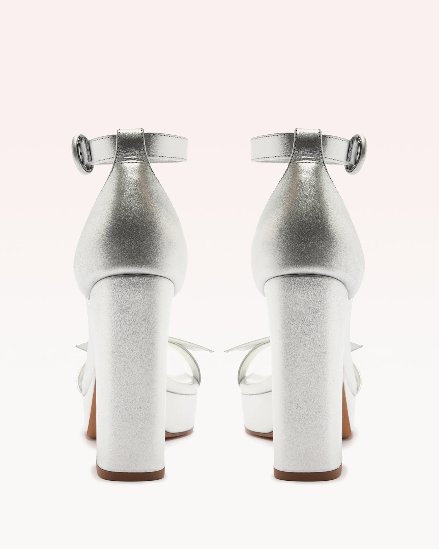CLARITA PLATFORM BRIDAL 120 SILVER - 4