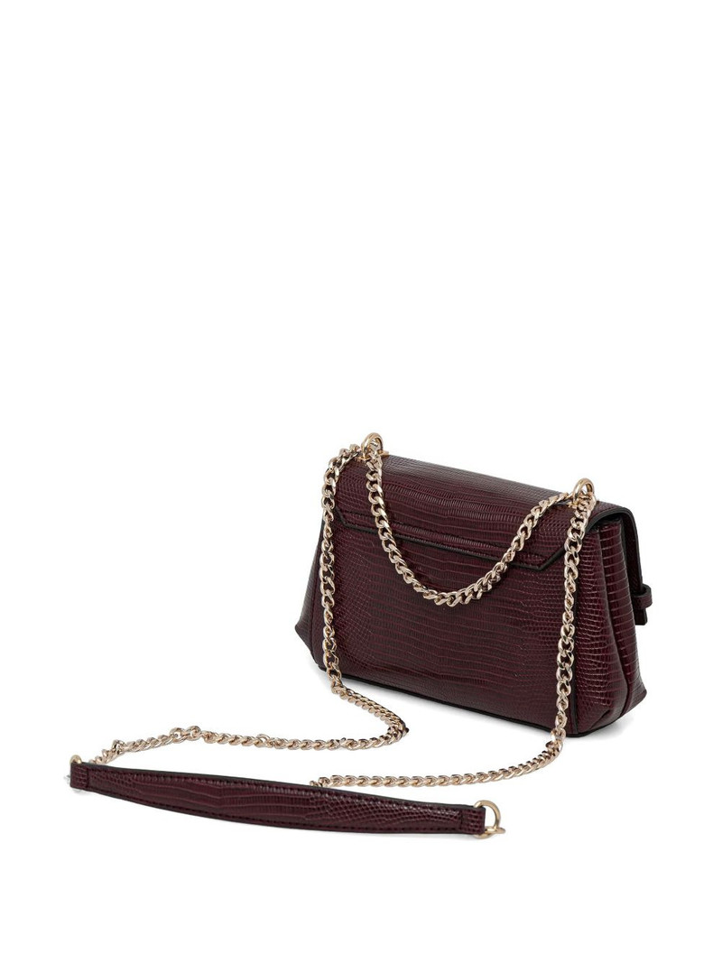 GUESS USA Melinda mini lizard-effect crossbody bag outlook