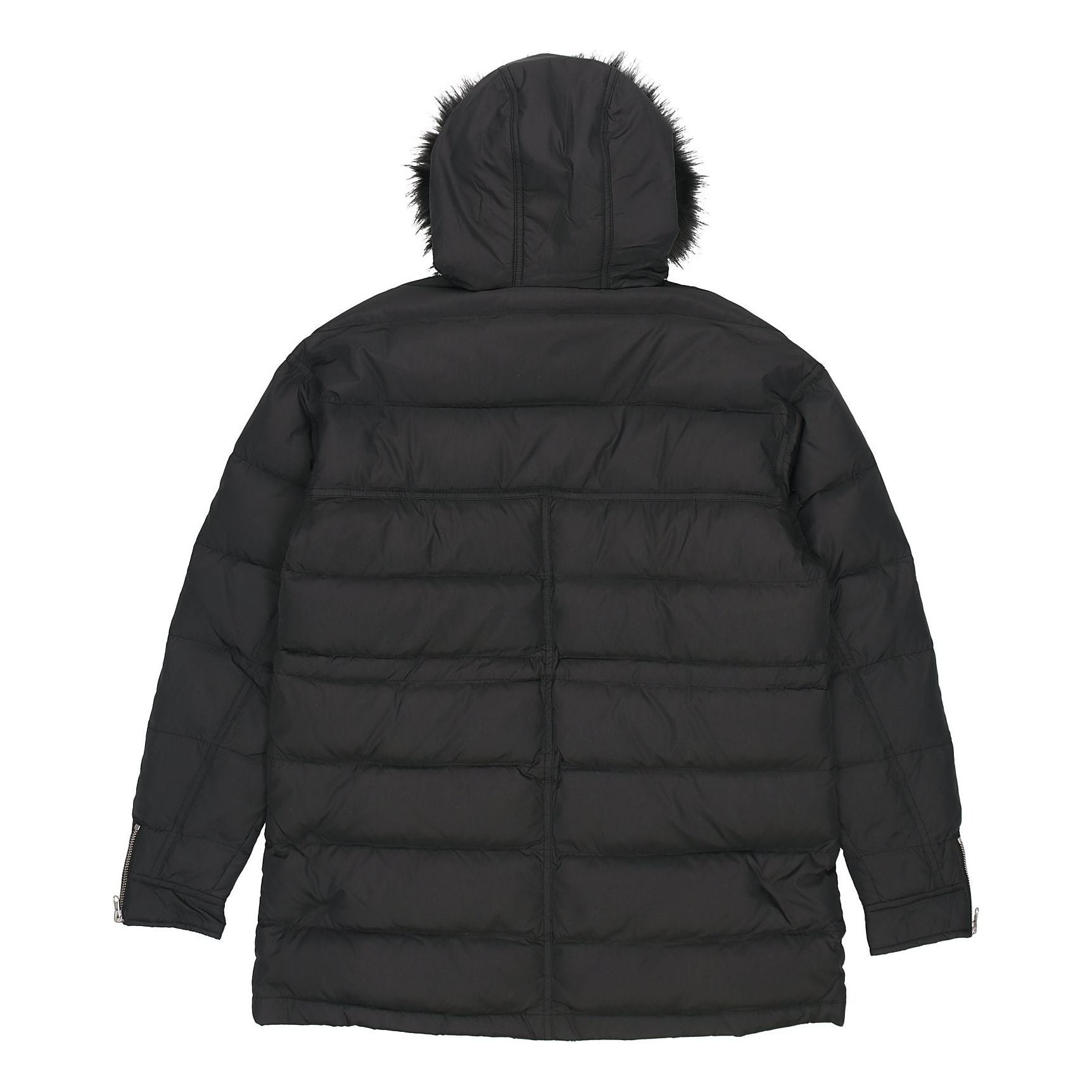 (WMNS) Converse Long Down Jacket 'Black' 10007727-A03 - 2