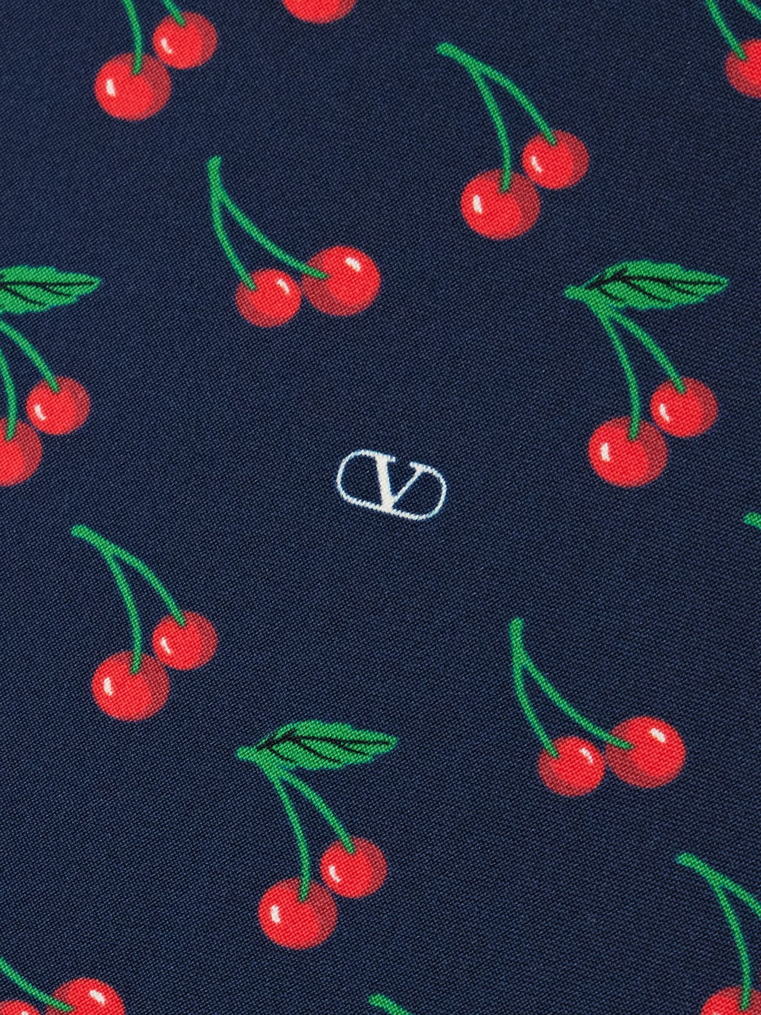 Printed swimsuit Navy - 4