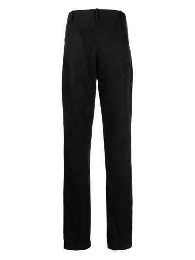 Forme D'Expression mid-rise linen straight-leg trousers outlook