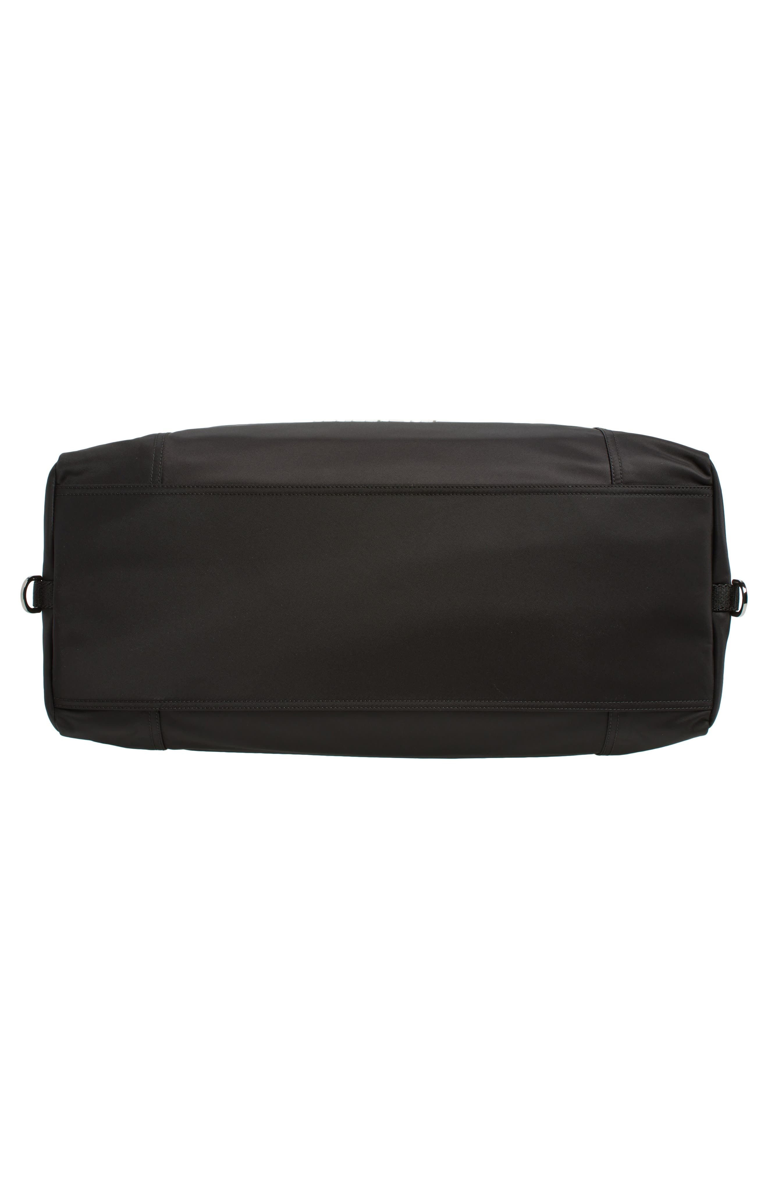 Dolce&Gabbana Logo Lettering Duffle Bag in 8B956 Nero/Nero at Nordstrom - 5
