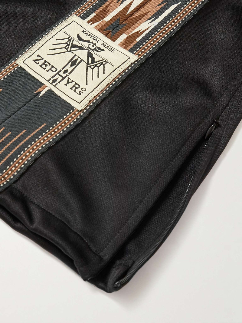 Kochi & Zephyr Straight-Leg Webbing-Trimmed Jersey Sweatpants 3