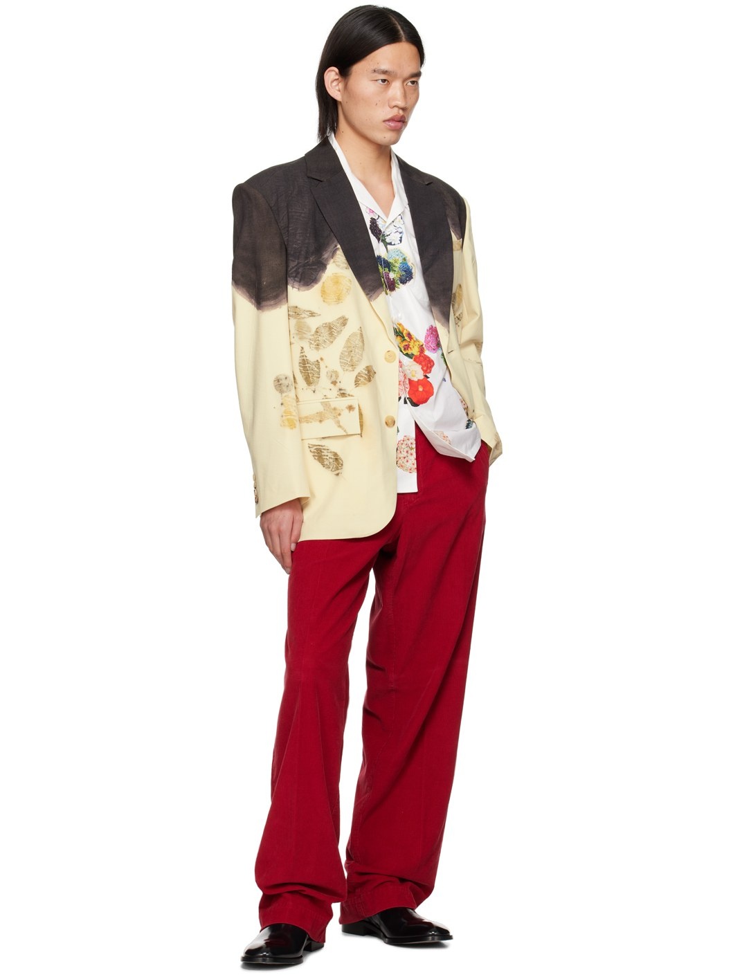 Off-White Plant-Dyed Blazer - 4