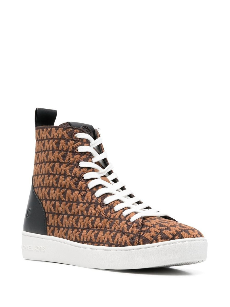 MICHAEL KORS Edie knitted high-top sneakers outlook