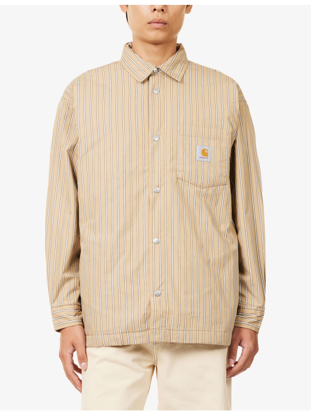 Grimsby Padded Striped Cotton Shirt - 3