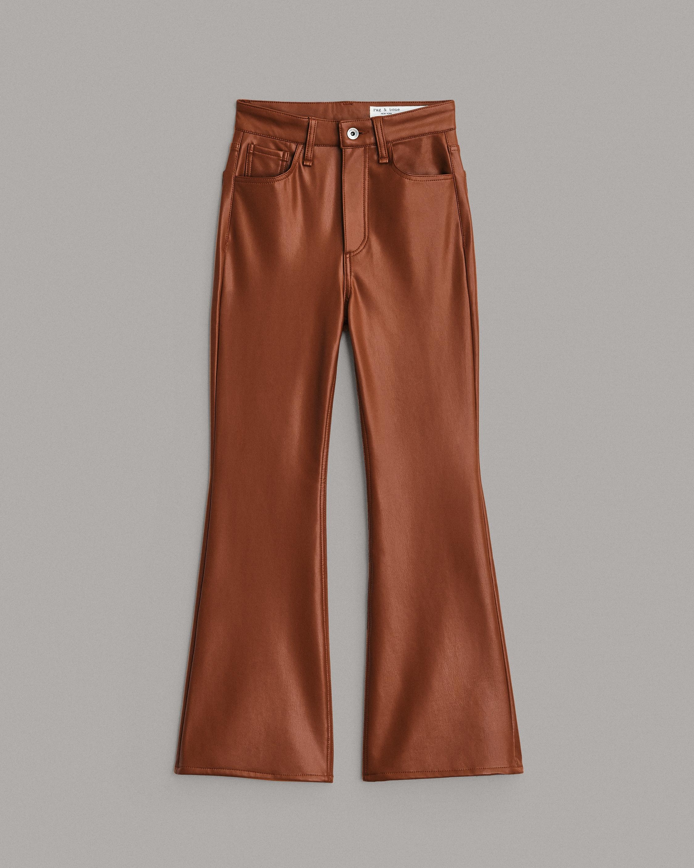 Casey Faux Leather Flare - 1