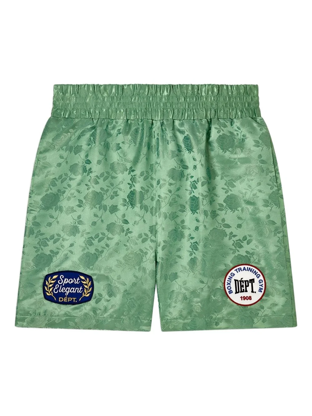 jacquard boxing shorts - 1