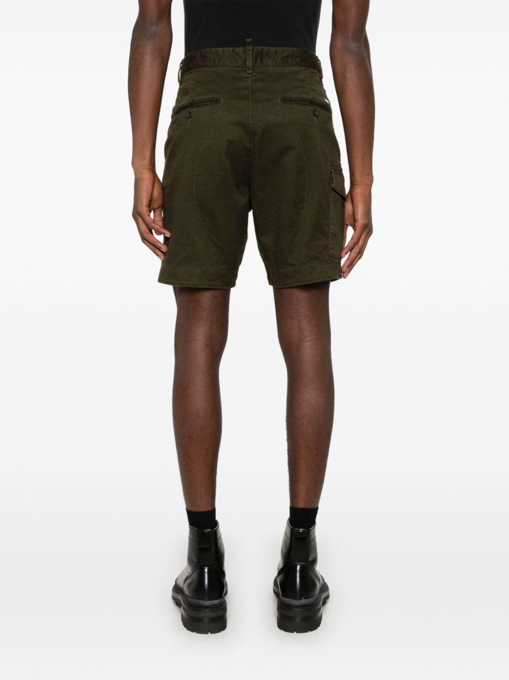 multi-pocket cargo shorts - 8