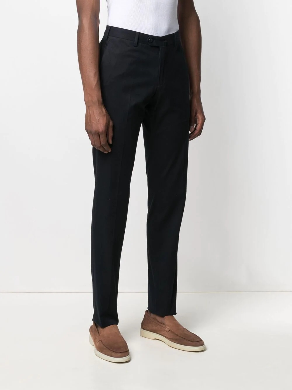 slim-fit high-rise trousers - 3