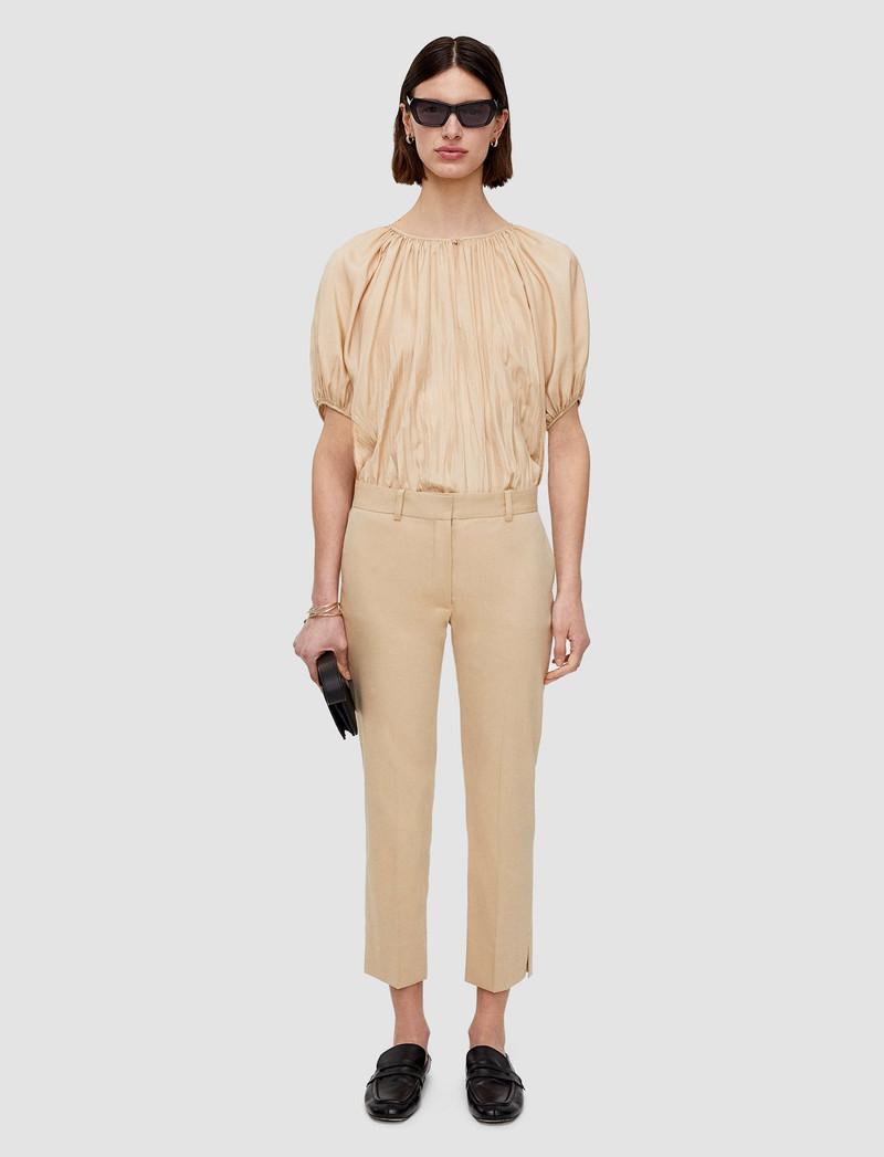 JOSEPH Light Gabardine Stretch Bing Court Trousers outlook