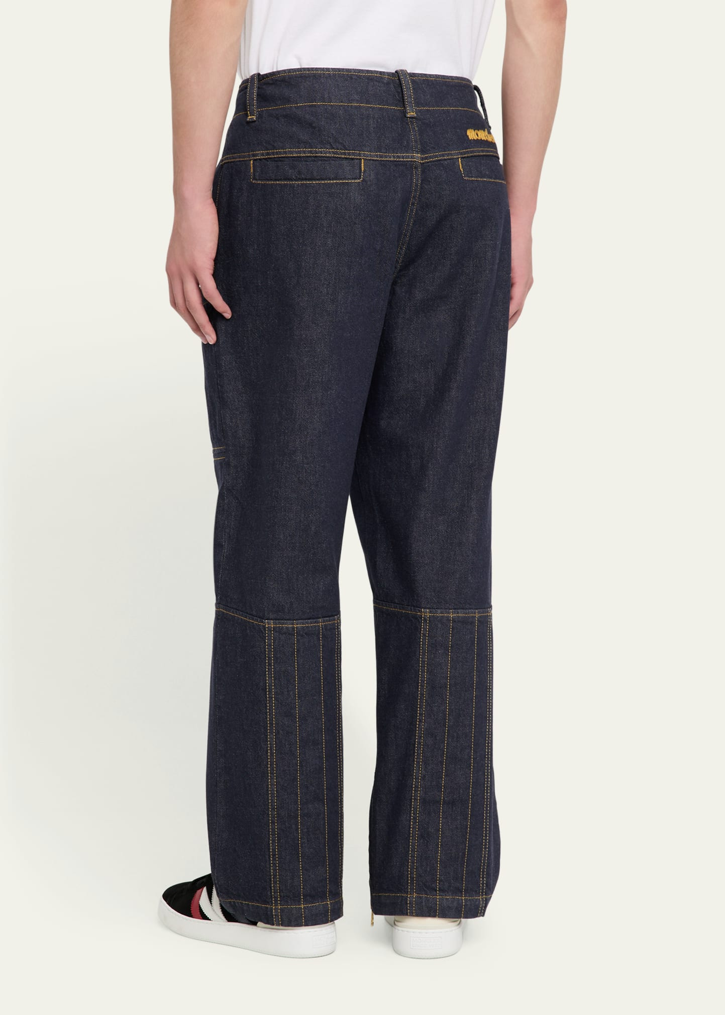 x Mercedes-Benz by NIGO Men's Washed Denim Trousers - 3