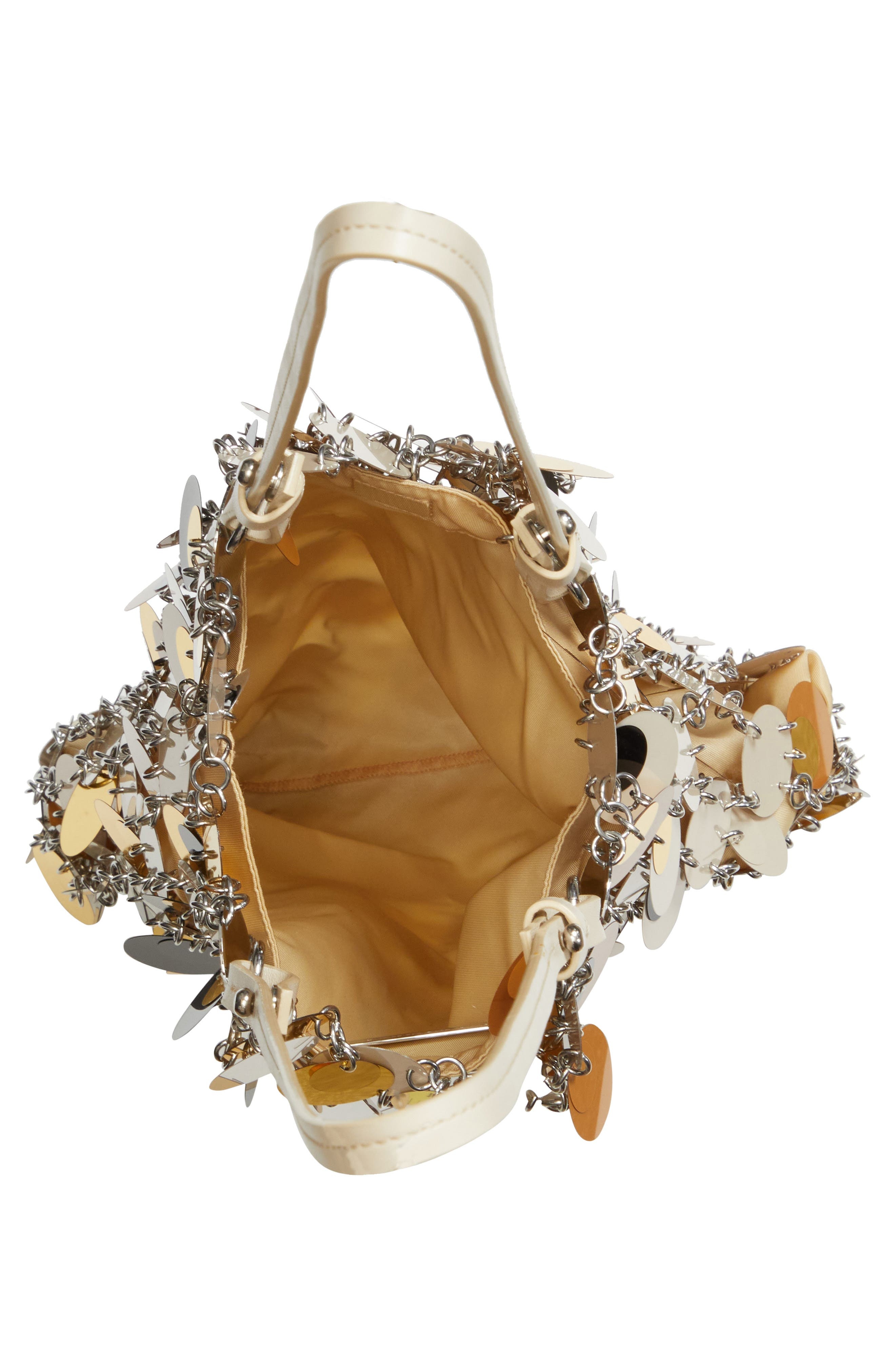Rabanne Multi Disc Shoulder Bag in Guepard /Silver at Nordstrom - 4