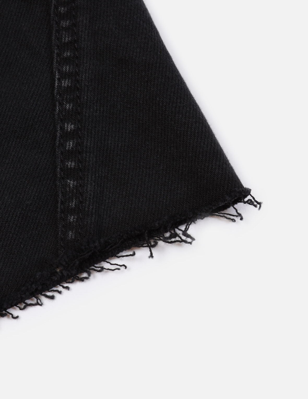 SEAGULL EMBROIDERY RECONSTRUCTED DENIM SKIRT - 10