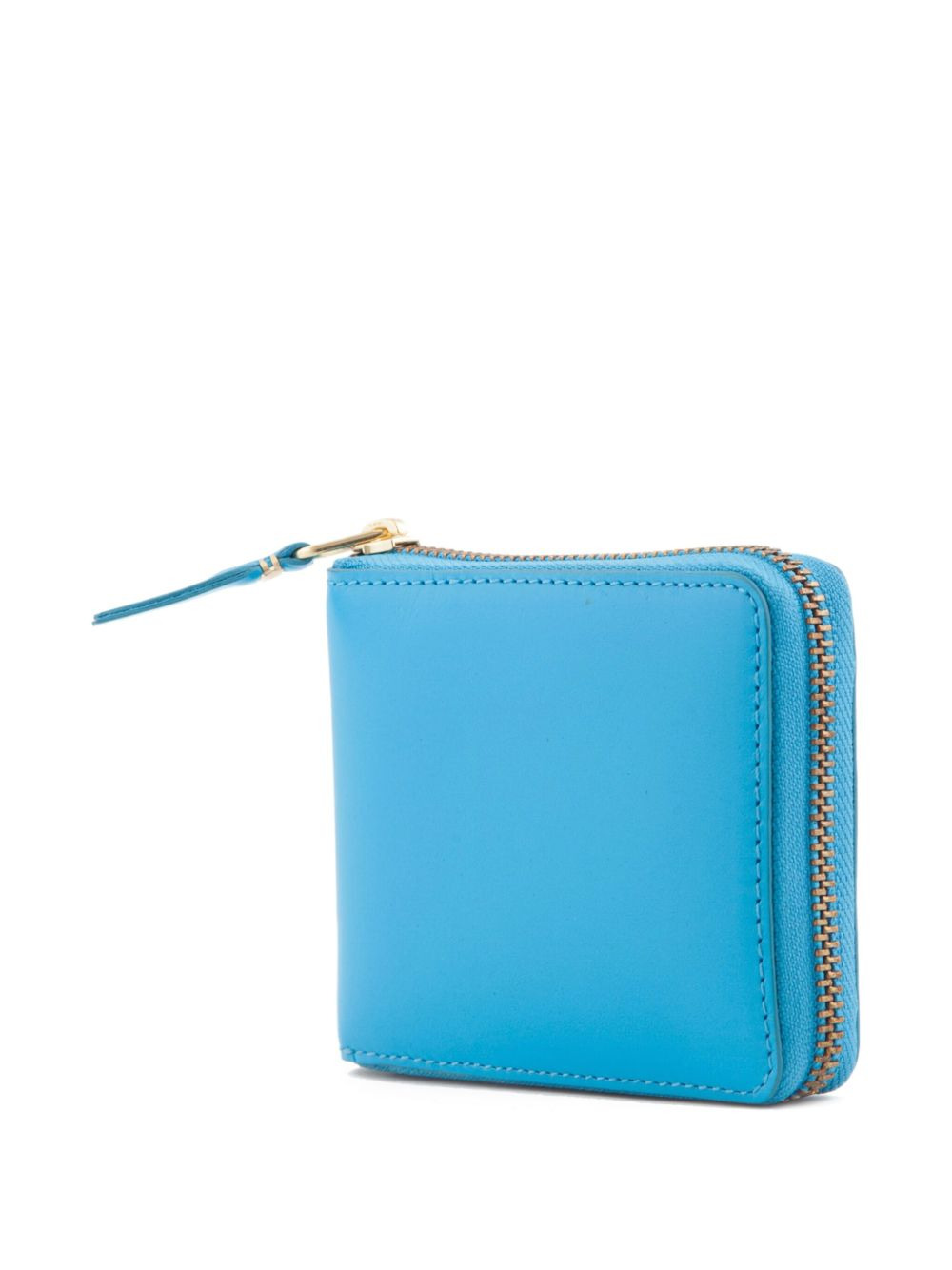 Blue Leather Wallet - 3