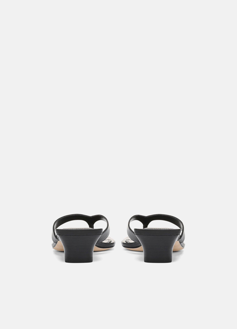 Vince San Juan Leather Heeled Thong Sandal outlook