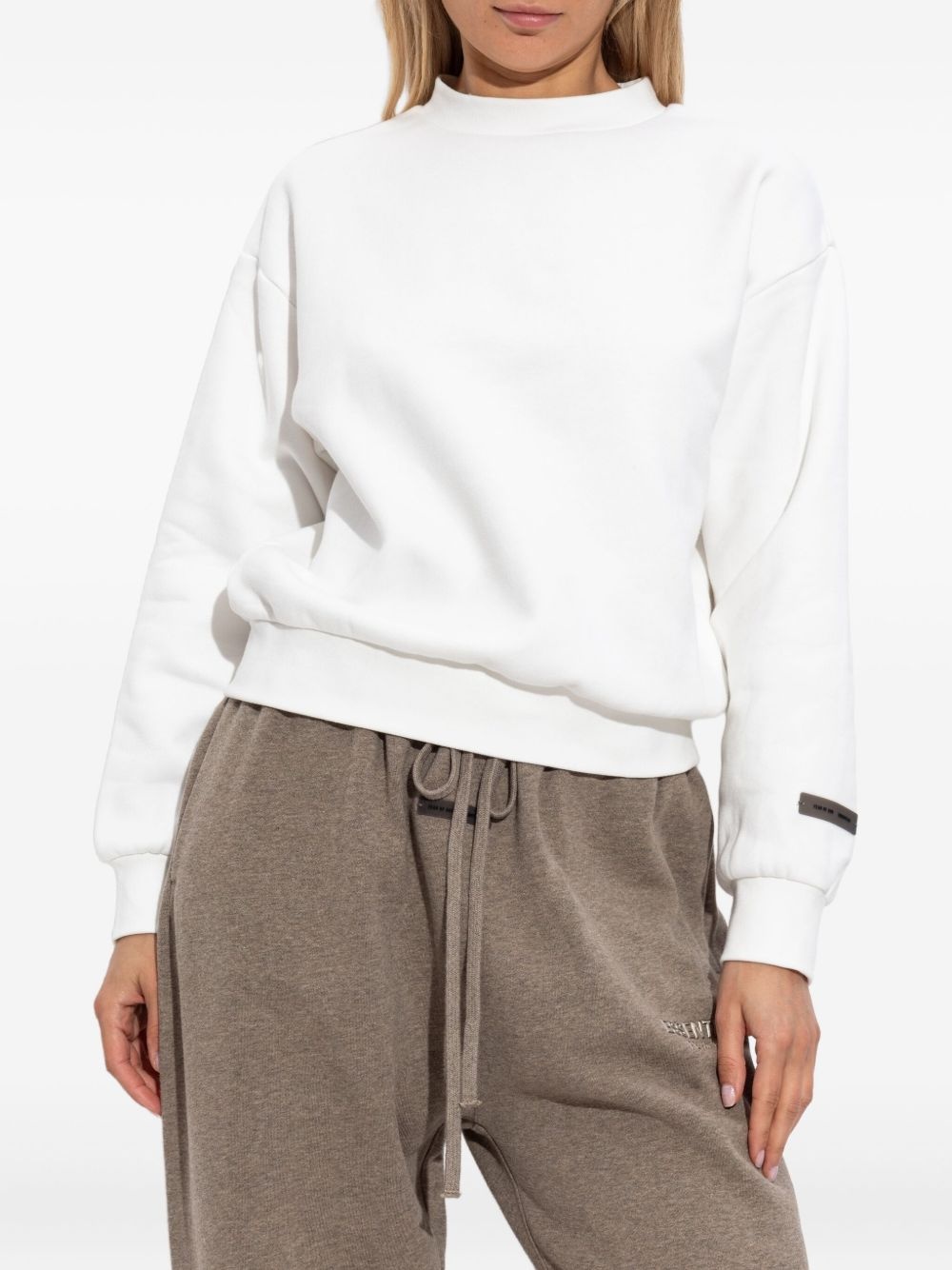 crew-neck fleece sweatshirt - 3