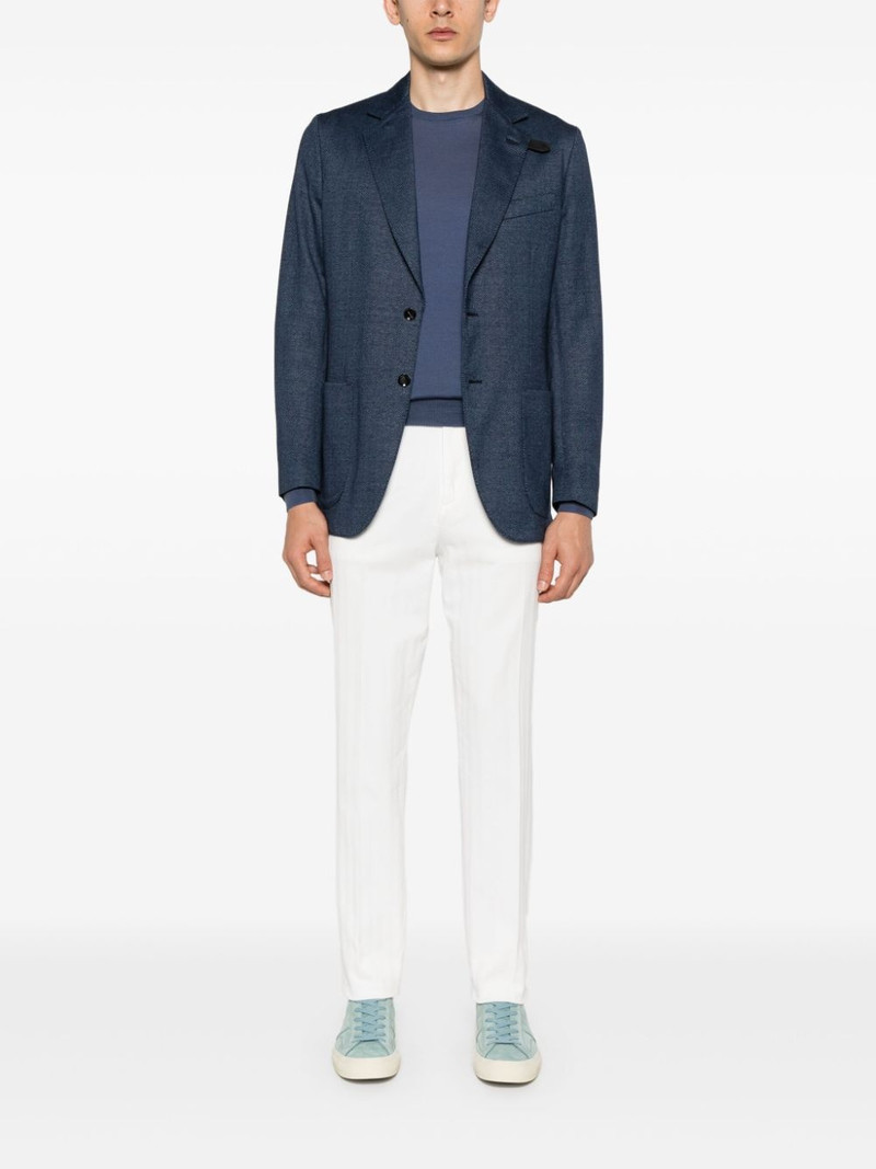 Brioni notched-lapels single-breasted blazer outlook