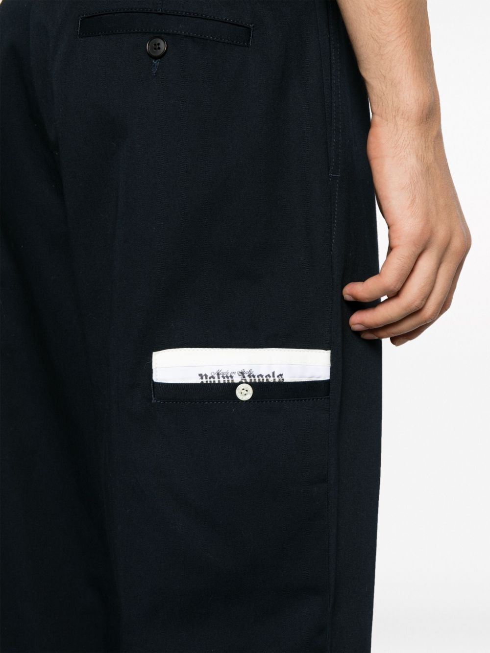 SARTORIAL WAISTBAND WORKPANTS NAVY BLUE - 5
