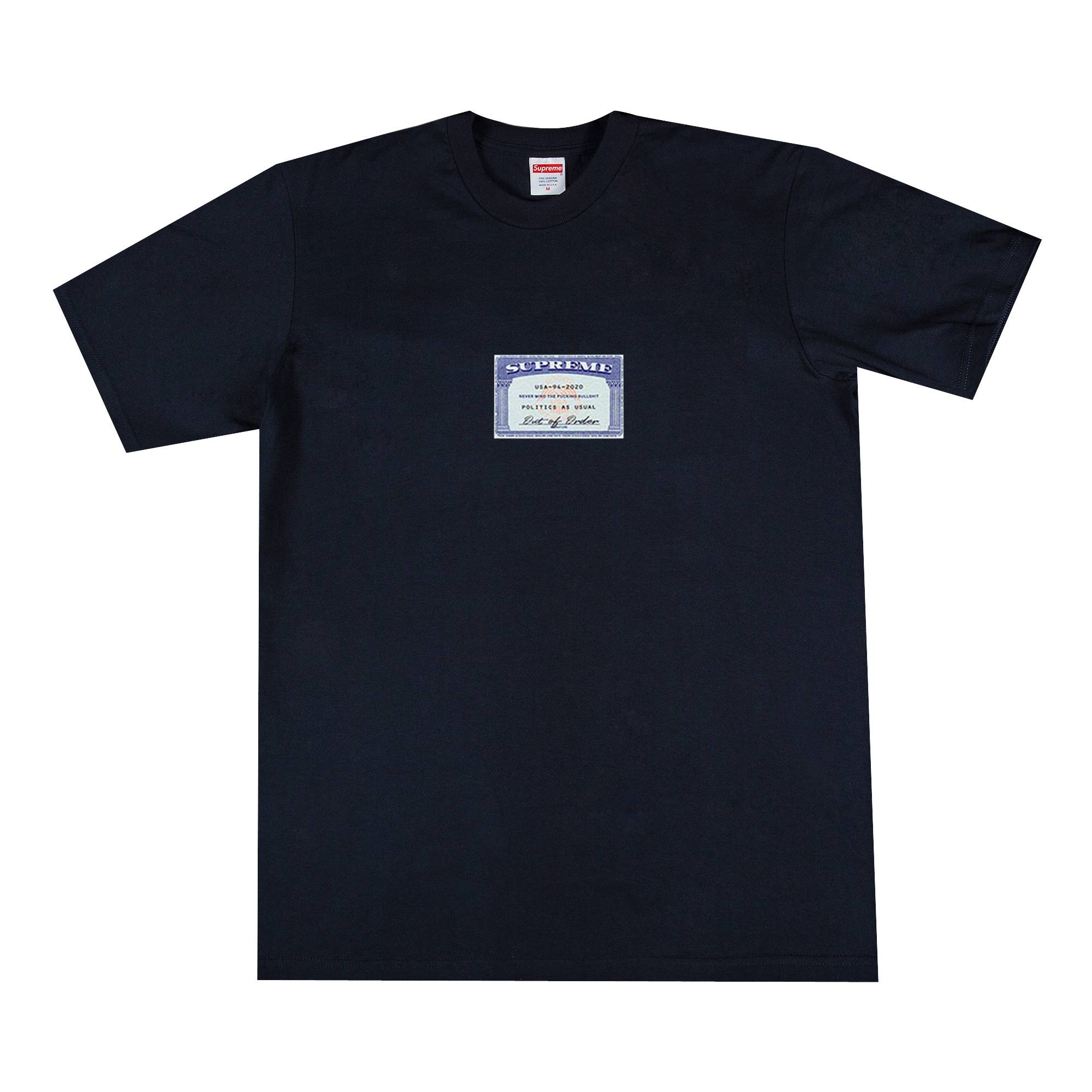 Supreme Supreme Cupid Tee Navy REVERSIBLE
