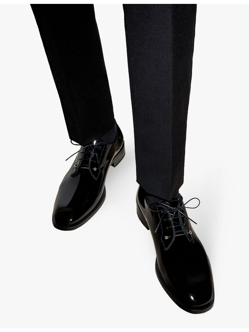 Chambeliss patent-leather Derby shoes - 2