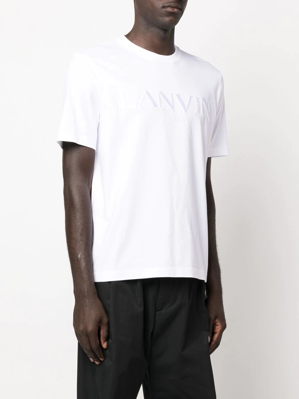 tonal logo-embroidered T-shirt - 3