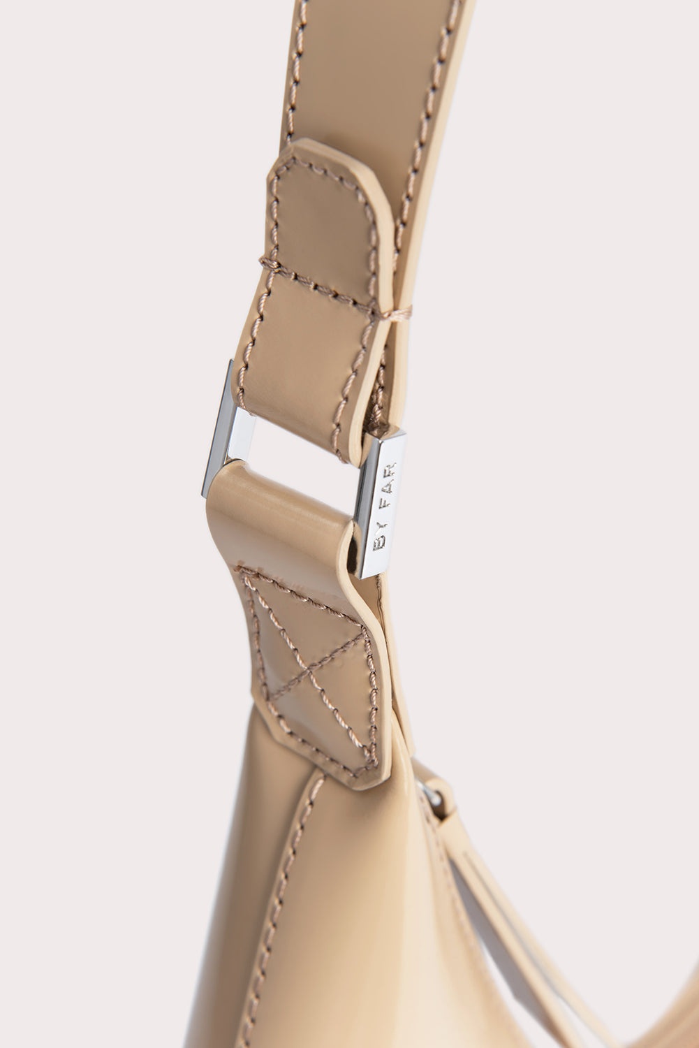 Amber Kraft Semi Patent Leather - 6