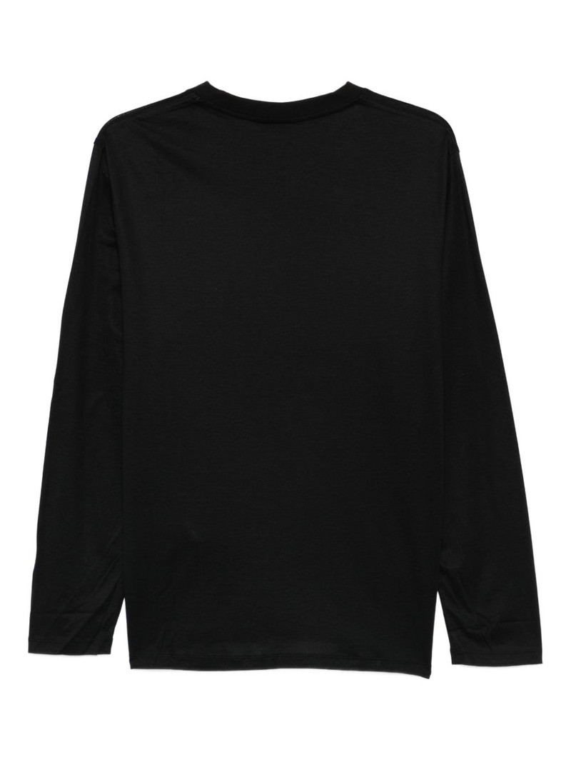 EMPORIO ARMANI logo-embroidered T-shirt outlook