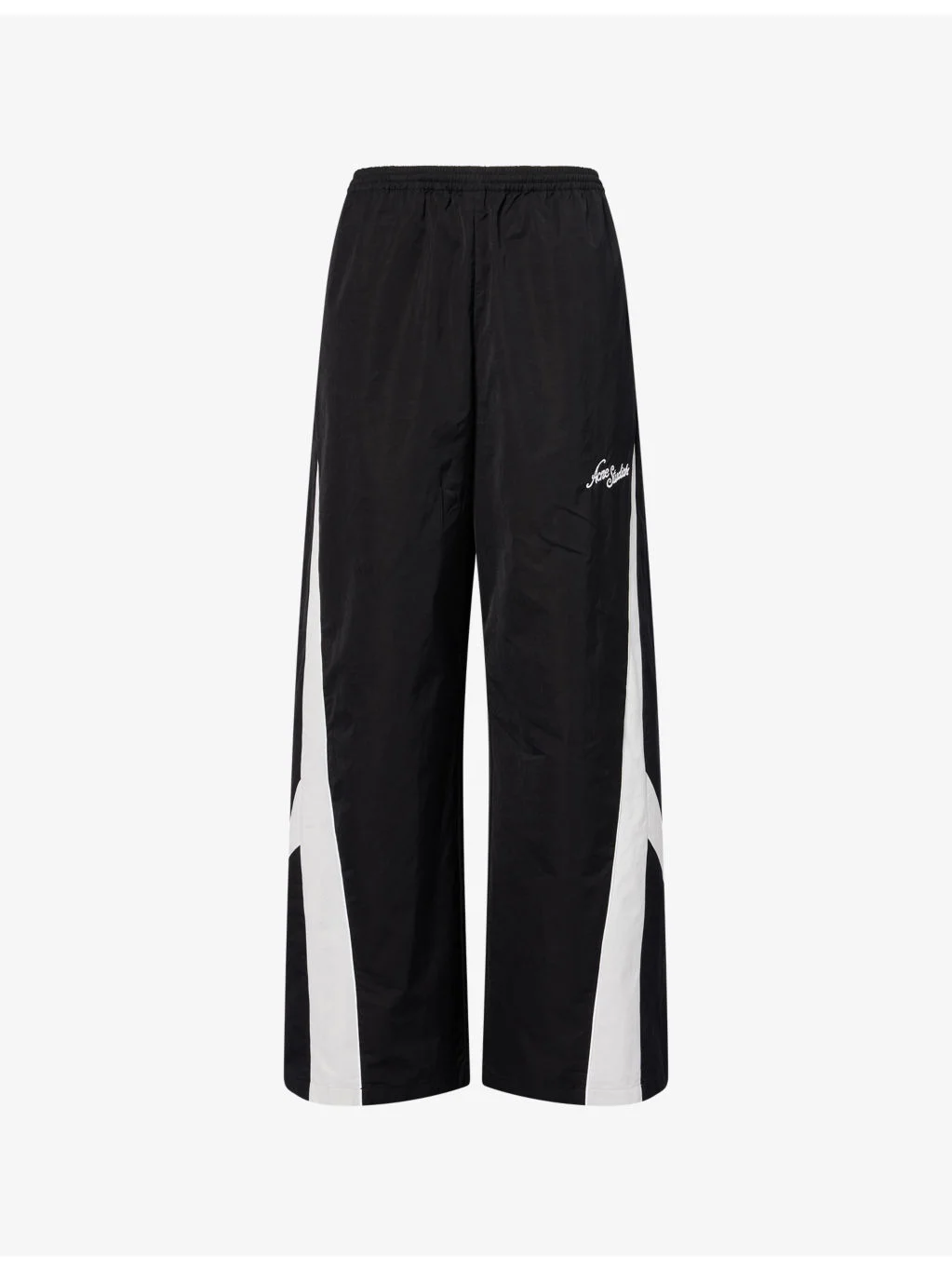 Wide-Leg Technical Cotton-Blend Trousers - 1