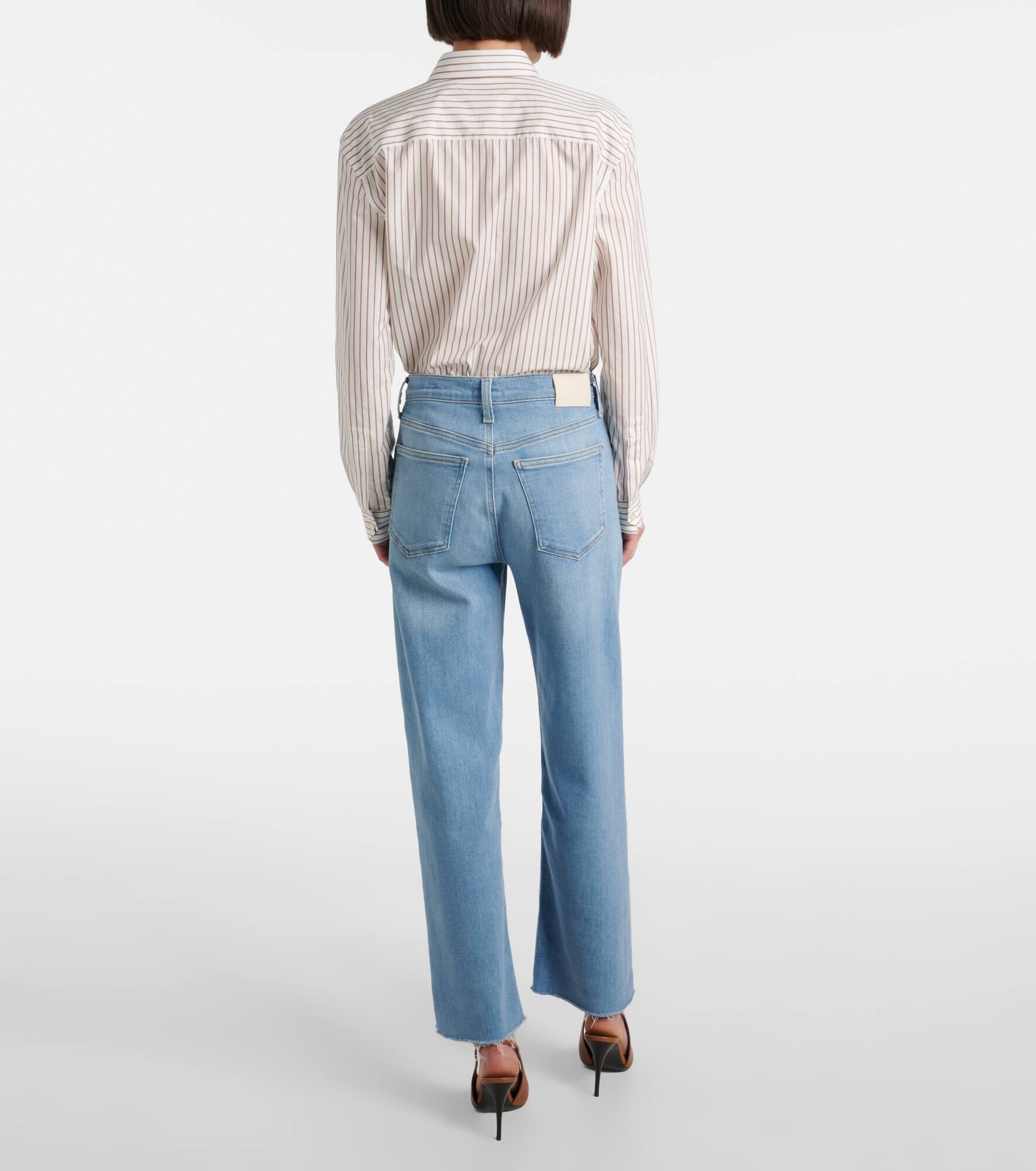 Palma high-rise straight jeans - 3