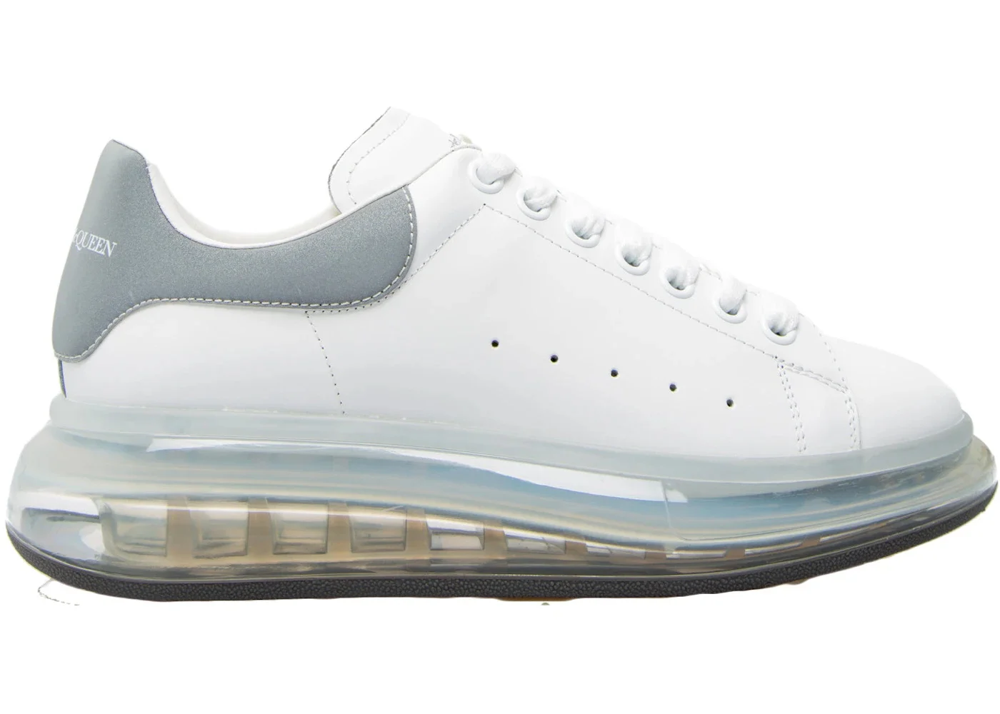 Alexander McQueen Oversized Grey Clear Sole - 1