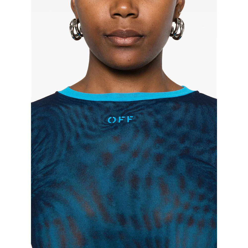 Off-White Blue Tops - T-Shirts & Jerseys Women - 4