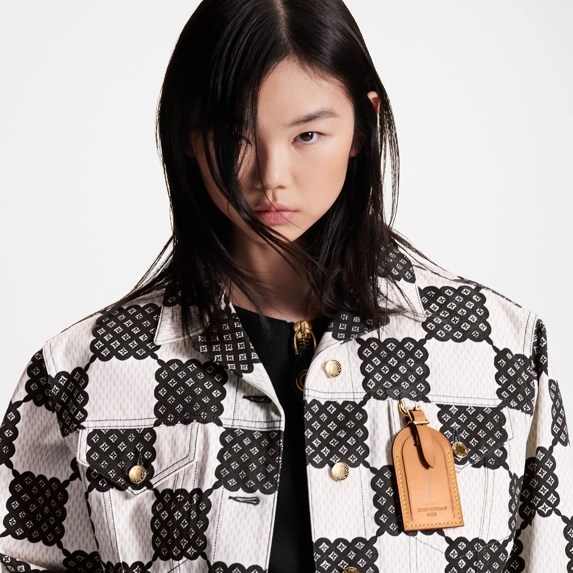 Bubble Damier Trucker Jacket - 2
