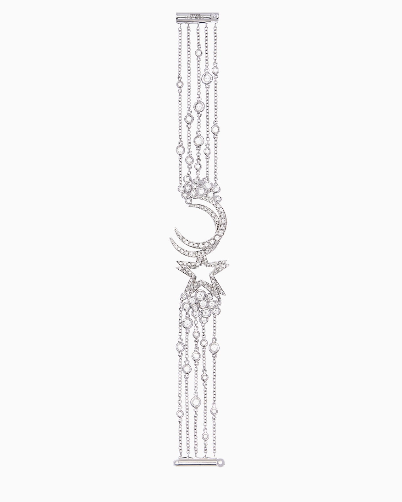 18K WHITE-GOLD, DIAMOND FIRMAMENTO BRACELET - 1