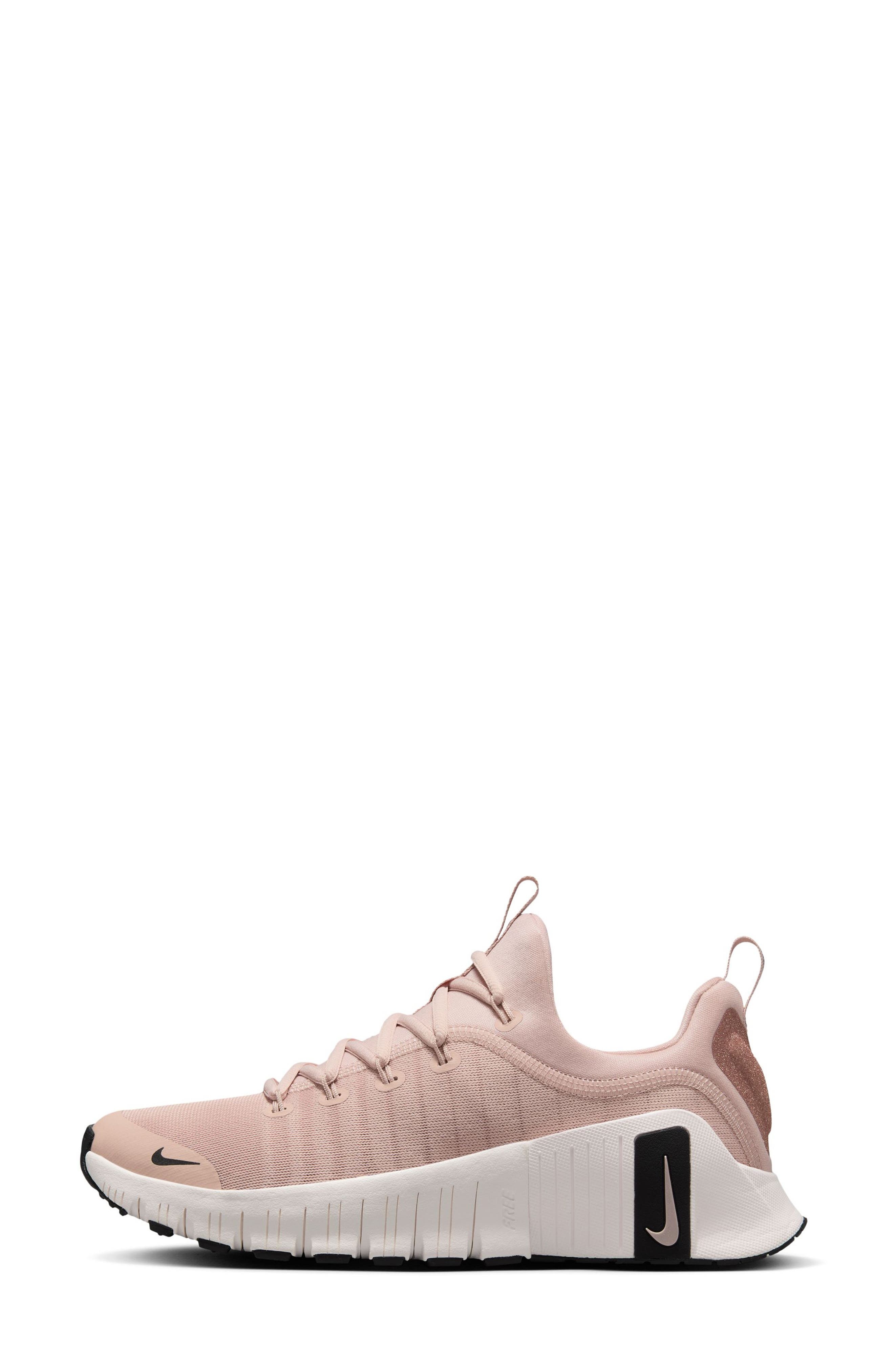 Nike Free Metcon 6 Training Shoe in Pink Oxford/Black/Soft Pink at Nordstrom - 2