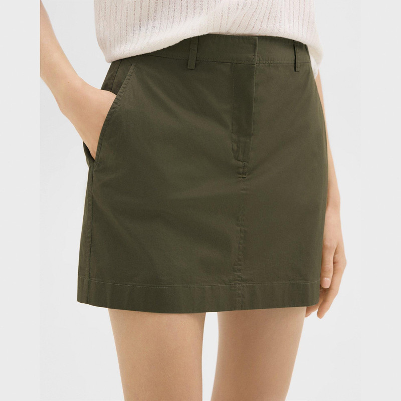 Mini Trouser Skirt in Organic Cotton 5