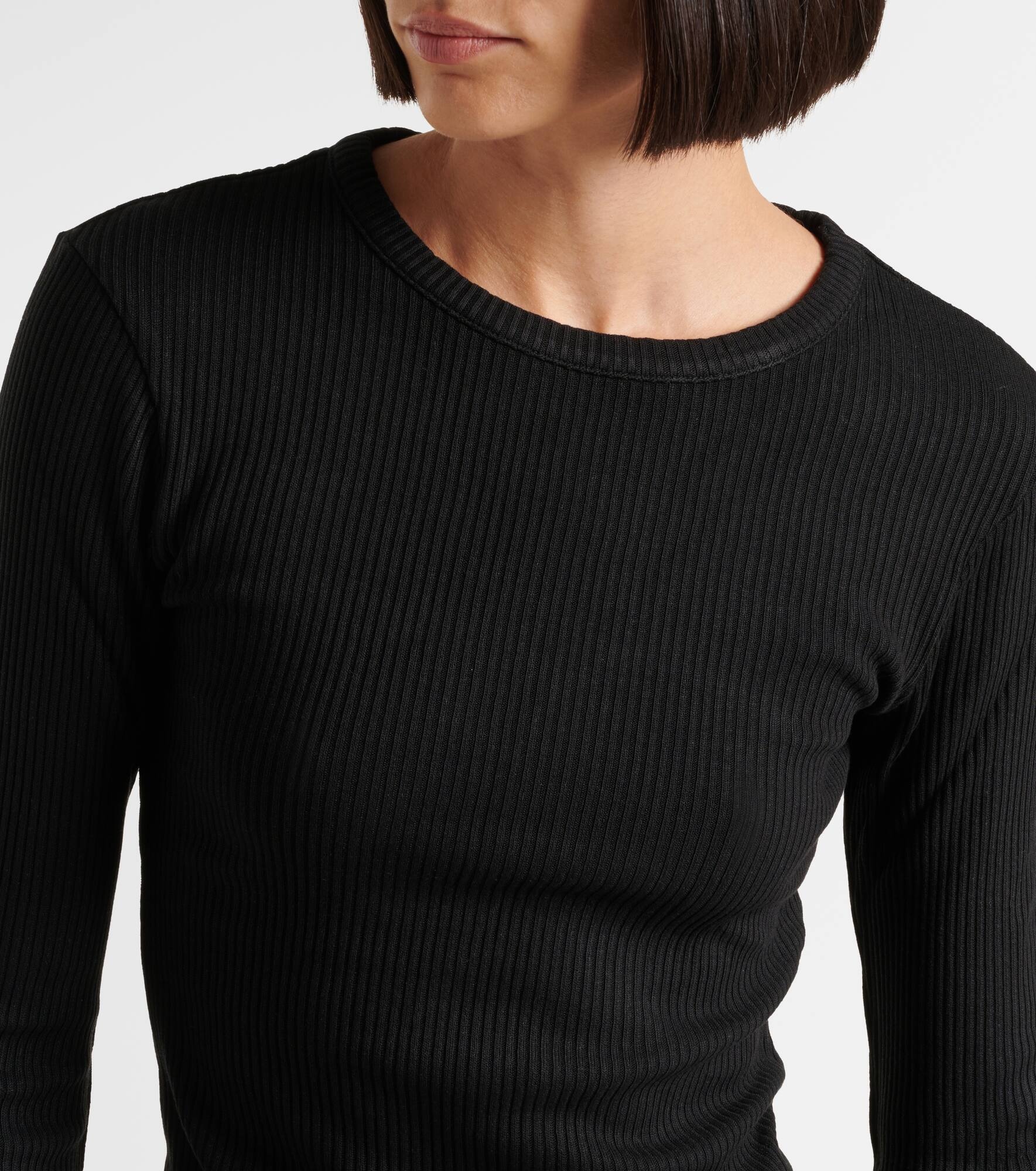 Bina ribbed-knit jersey top - 4