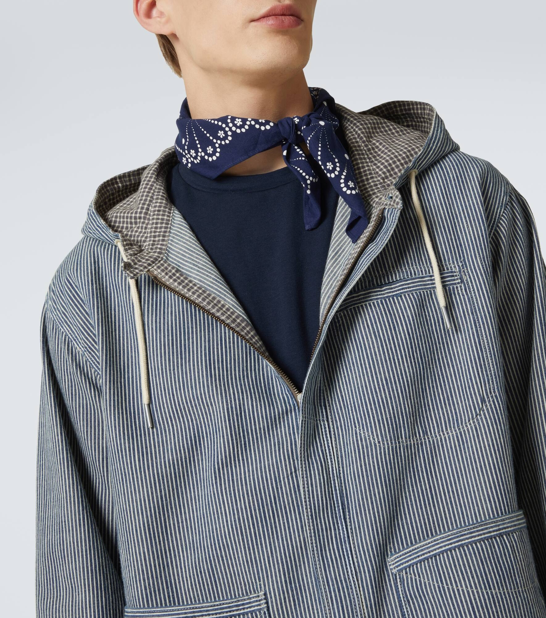 Plaid cotton overshirt - 5