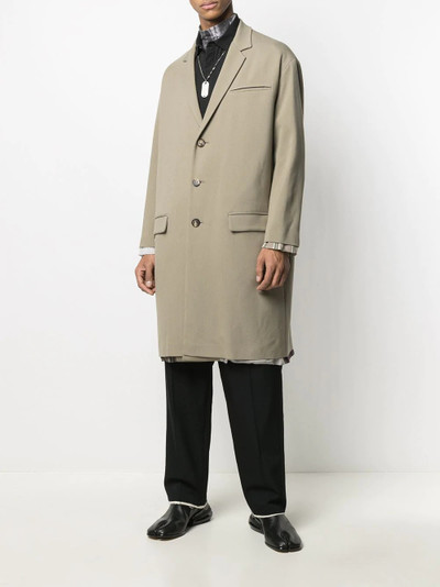 Ambush reversible single-breasted coat outlook