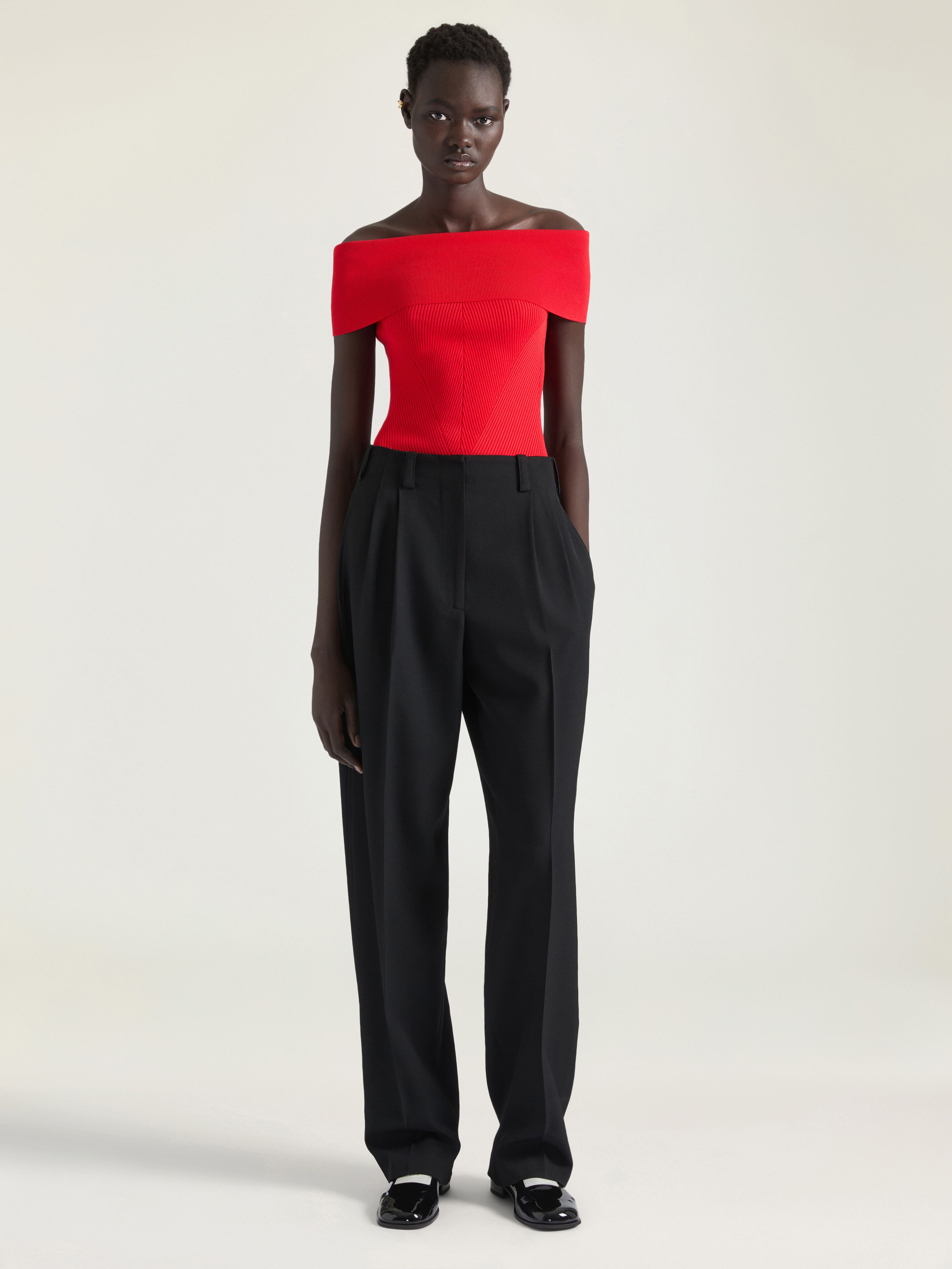 SLIM FIT OFF-THE-SHOULDER TOP - 2