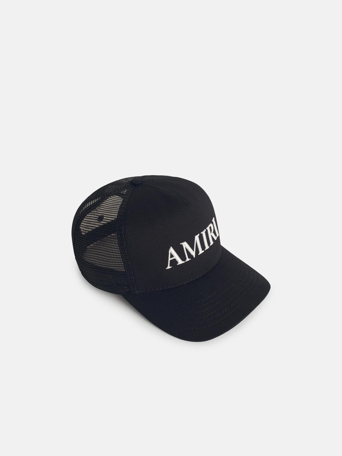 BLACK COTTON CAP - 2
